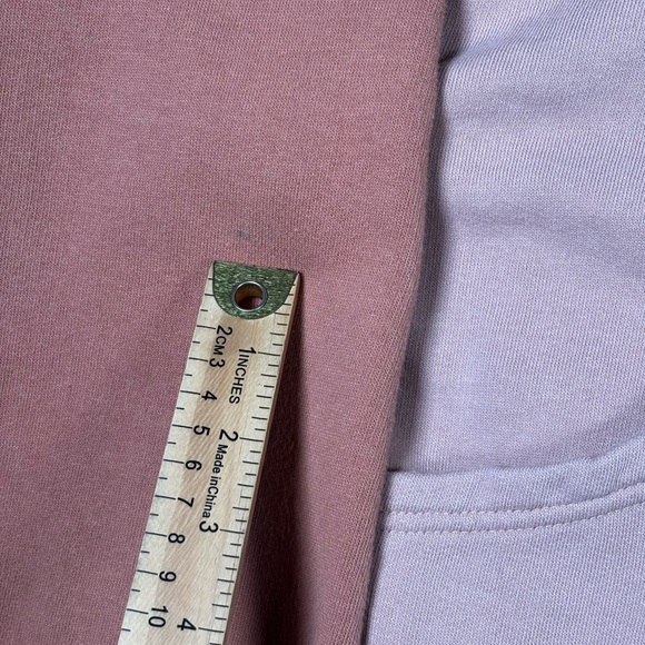 Free People Color Block Zip-Up Sweatshirt W/ Ribbed Cuffs & Hem Sz Medium - Picture 4 of 13